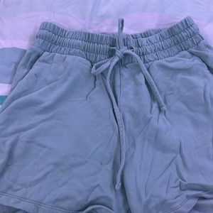 Small blue gym shorts hardly worn